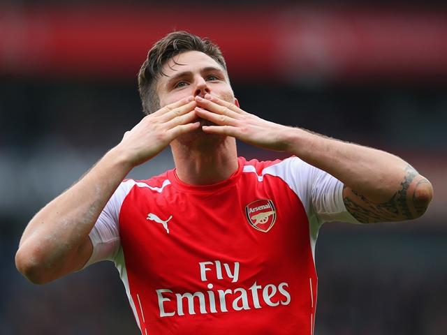 Can Olivier Giroud continue his fine scoring record for Arsenal against Newcastle?